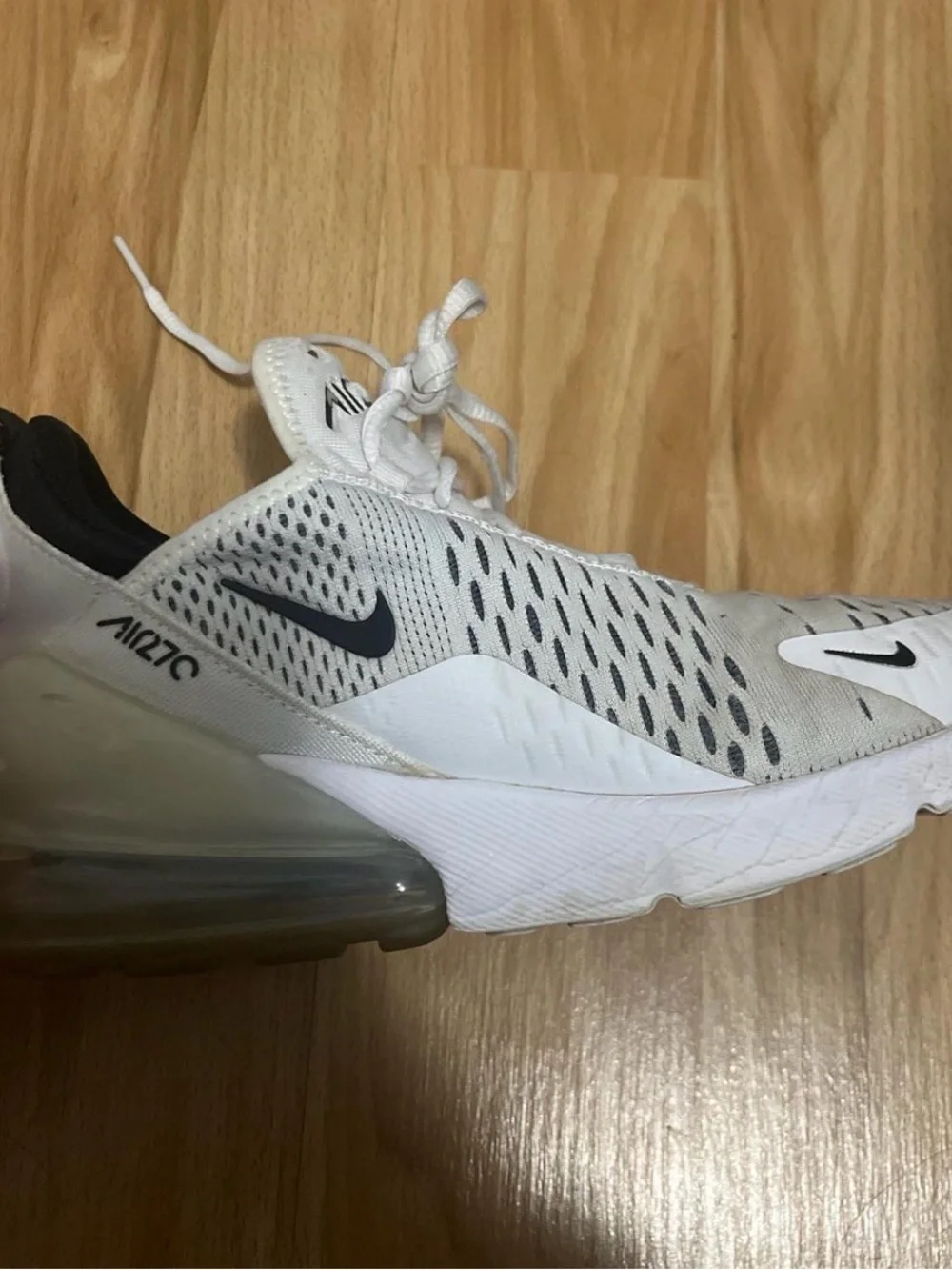 Nike White & Black Athletic Sneakers